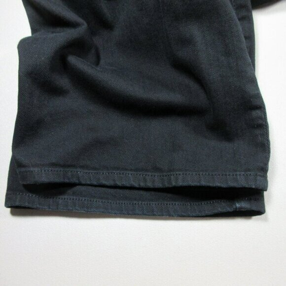 7 for all mankind mens black distressed buttonfly standard boot jeans 38x36 EUC - Picture 7 of 7